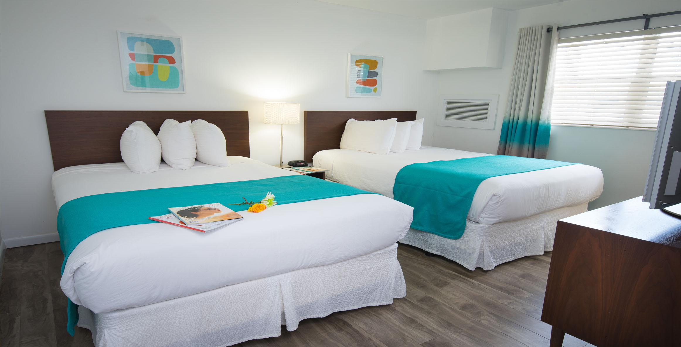 CLEAN AND COMFORTABLE GUEST ROOMS FOR YOUR FUN FILLED FLORIDA VACATION